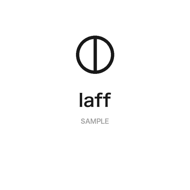 新宿の美容室 laffのロゴ