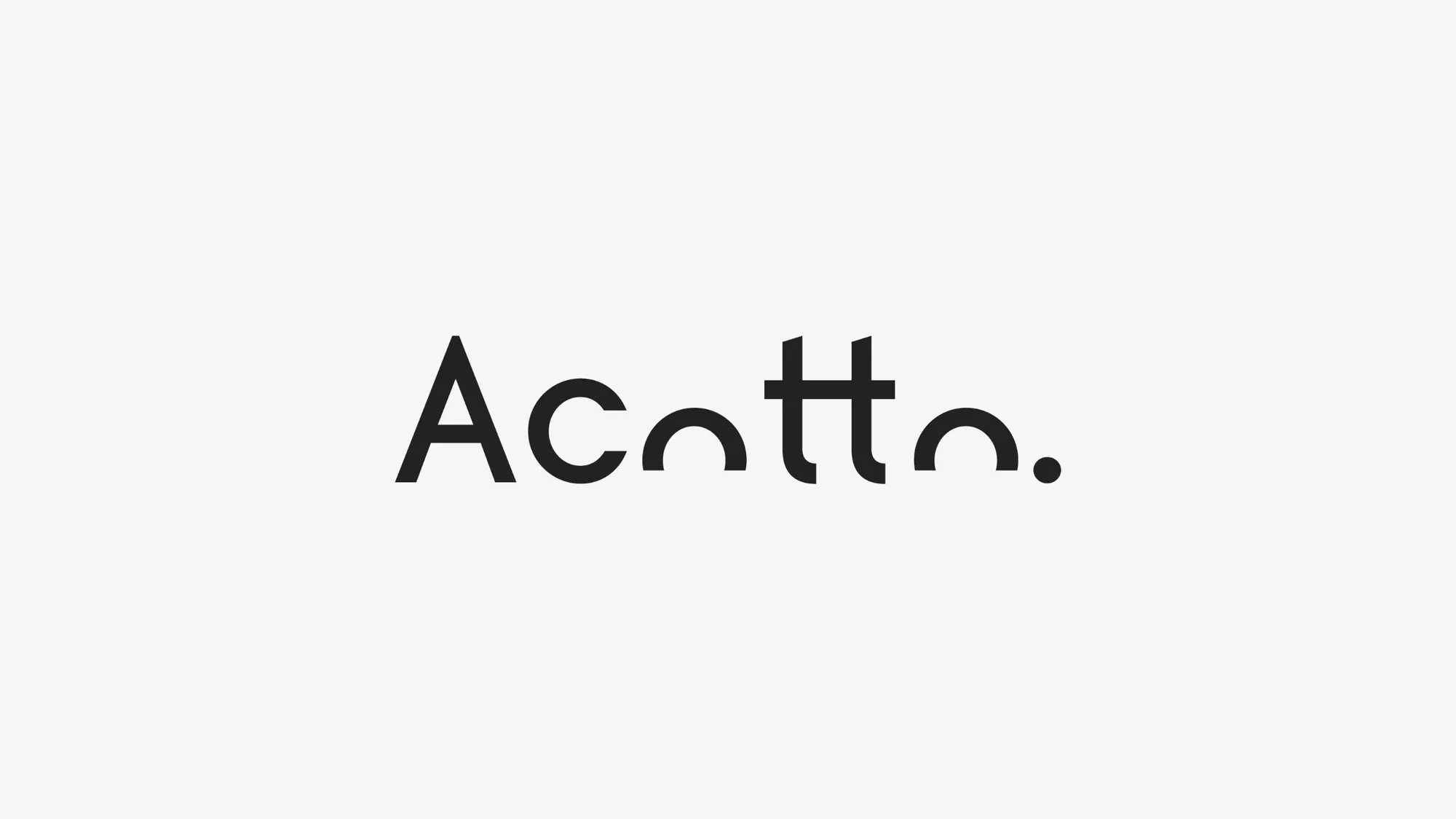 下北沢の美容室 Acotto.のロゴデザイン制作実績